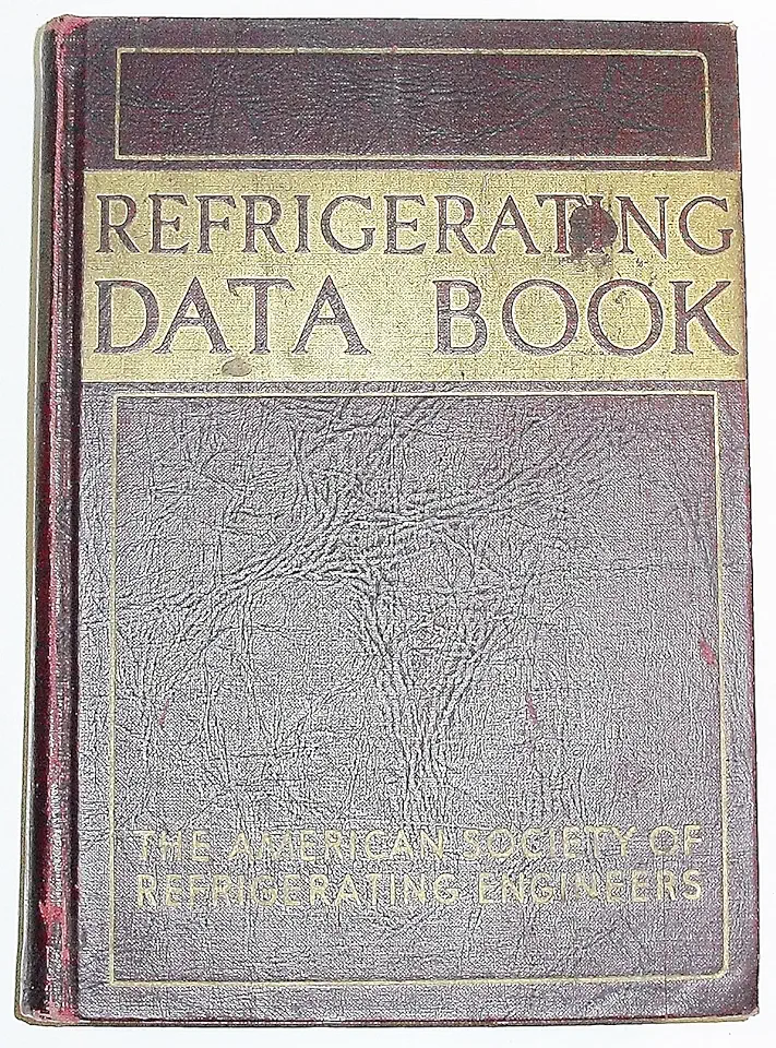 Capa do Livro Refrigerating Data Book Applications - The American Society