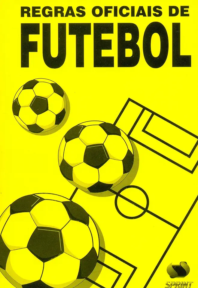 Capa do Livro Regras de Futebol - Pedro Antunes