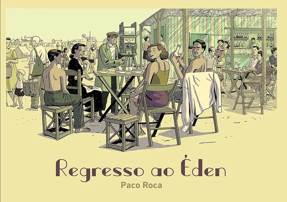 Capa do Livro Regresso ao Éden - Roca, Paco