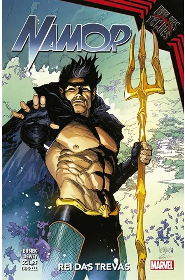 Capa do Livro Rei Das Trevas: Namor - Busiek, Kurt