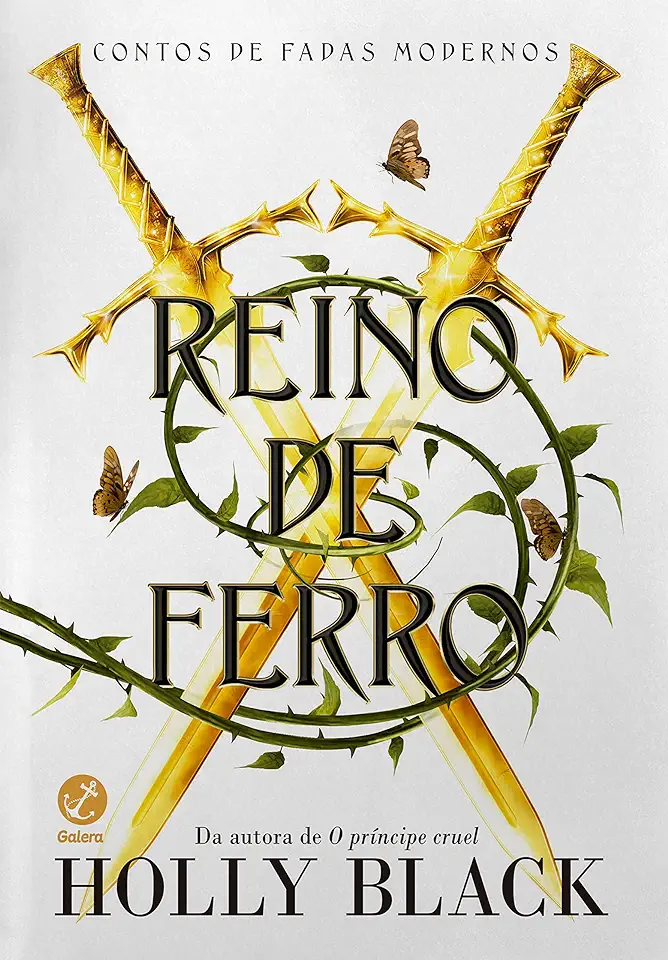 Capa do Livro Reino de Ferro (Vol. 3 Contos de Fadas Modernos) - Holly Black