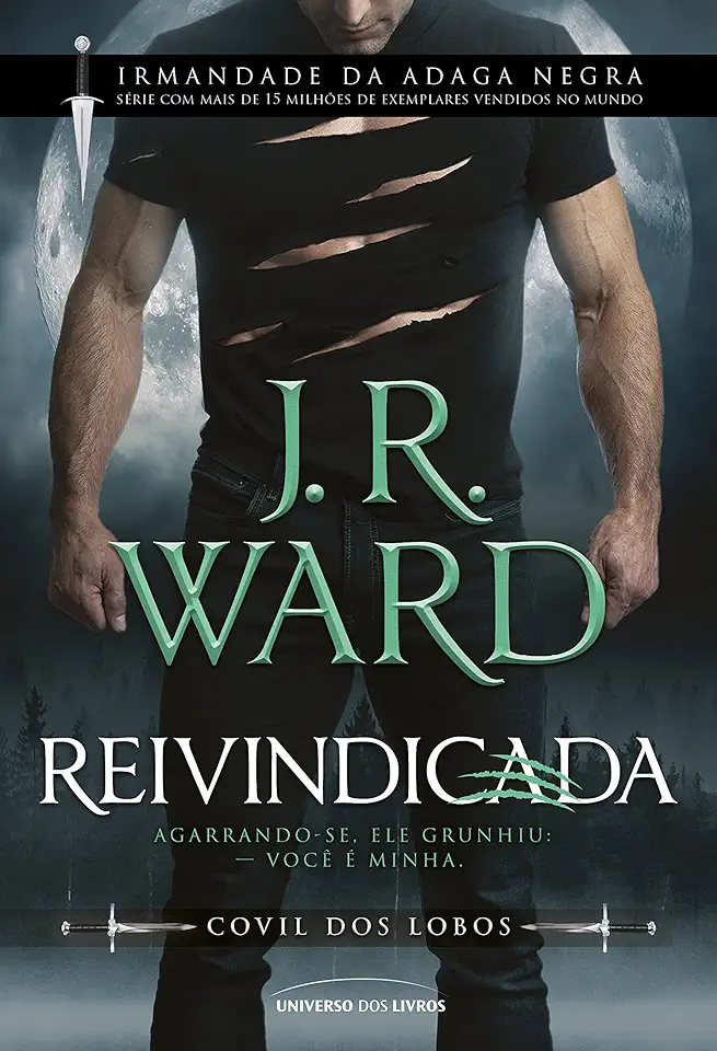 Capa do Livro Reivindicada - J. R. Ward