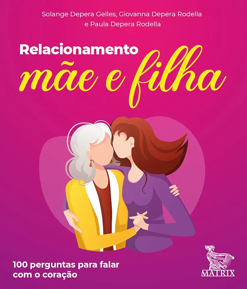 Capa do Livro Relacionamento Mãe E Filha: 100 Perguntas Para Falar Com O Coração - Solange Depera Gelles