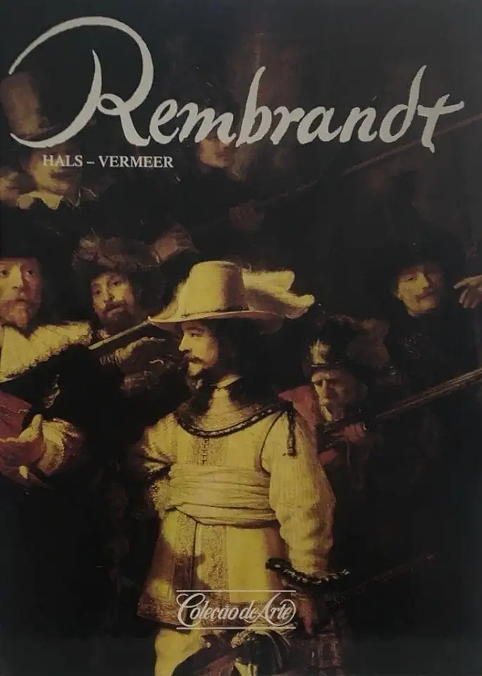 Capa do Livro Rembrandt - Hals - Vermeer - Coleção de Arte