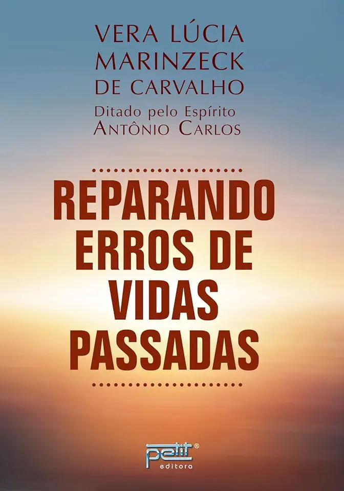 Capa do Livro Reparando Erros - Vera Lúcia Marinzeck de Carvalho