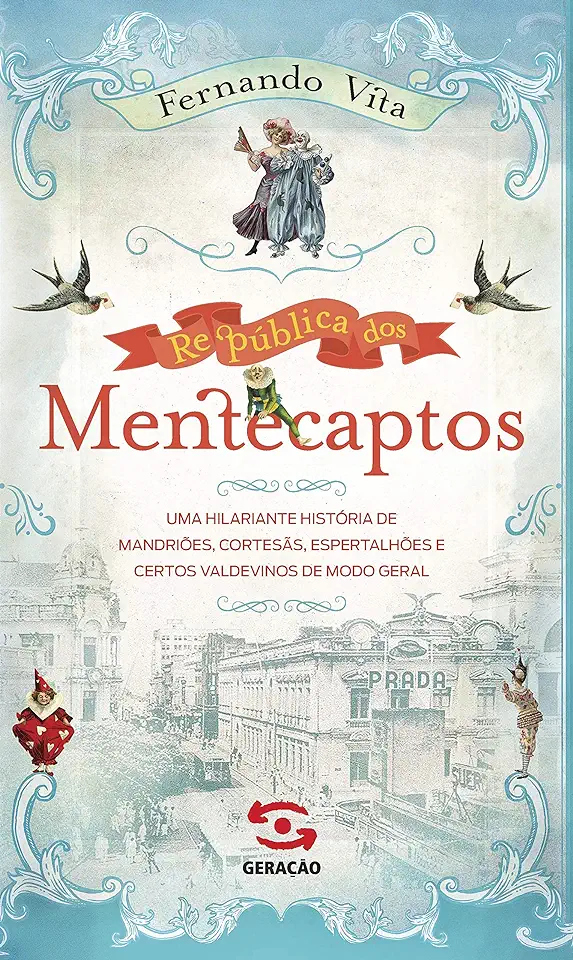 Capa do Livro República dos Mentecaptos - Vita, Fernando