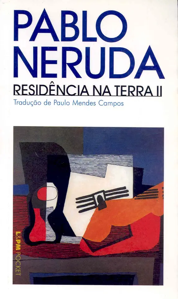 Capa do Livro Residência na Terra II - Pablo Neruda