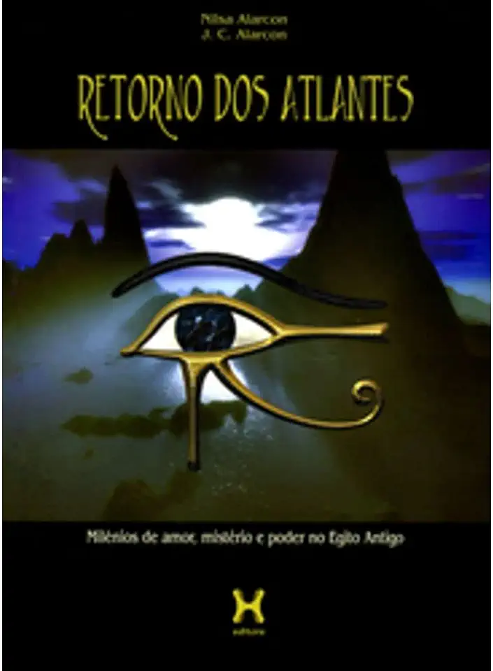 Capa do Livro Retorno dos Atlantes - Nilsa Alarcon / J. C. Alarcon