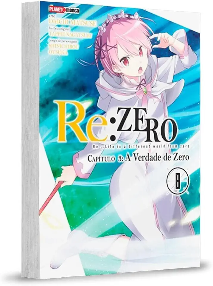 Capa do Livro Re:Zero - Vol. 03: Capítulo 4 - Nagatsuki, Tappei