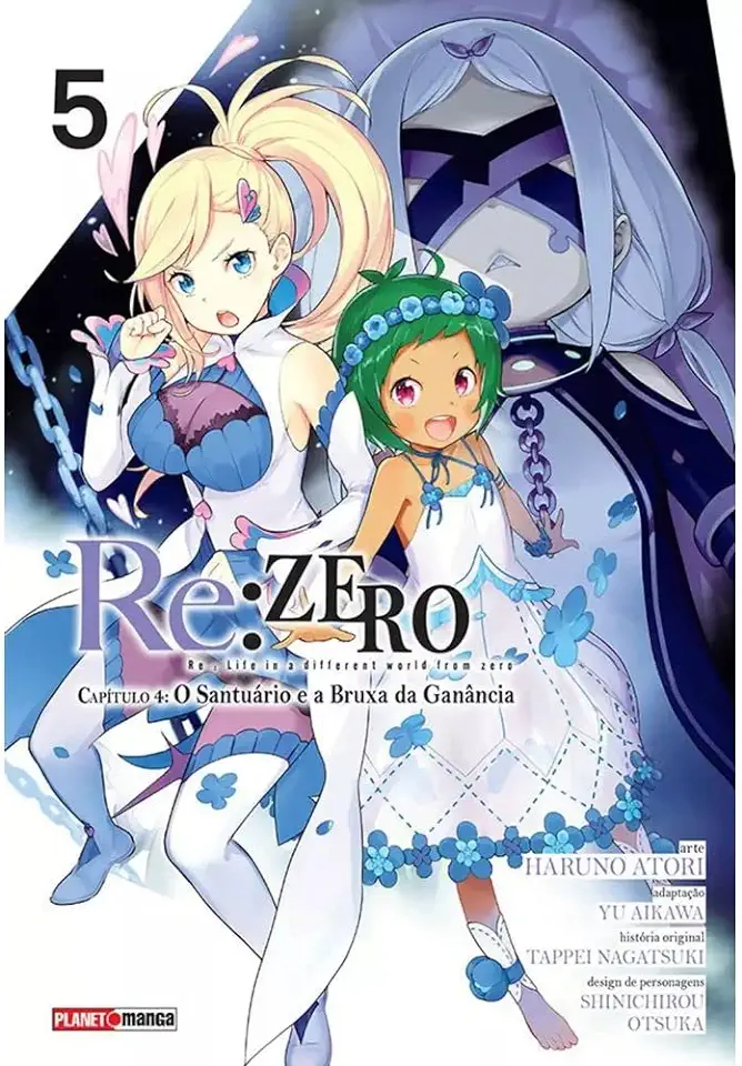 Capa do Livro Re:zero - Vol. 05: Capitulo 4 - Nagatsuki, Tappei