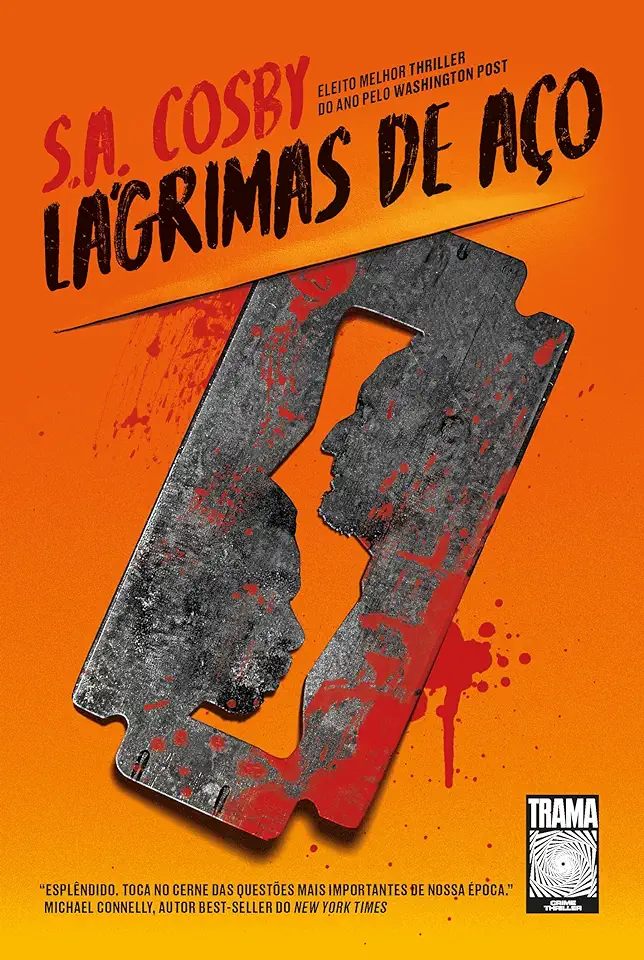 Capa do Livro Lágrimas de aço - Cosby, S.A.