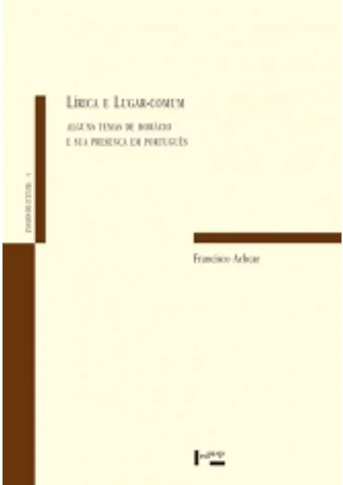 Capa do Livro Lírica e Lugar Comum - Francisco Achcar