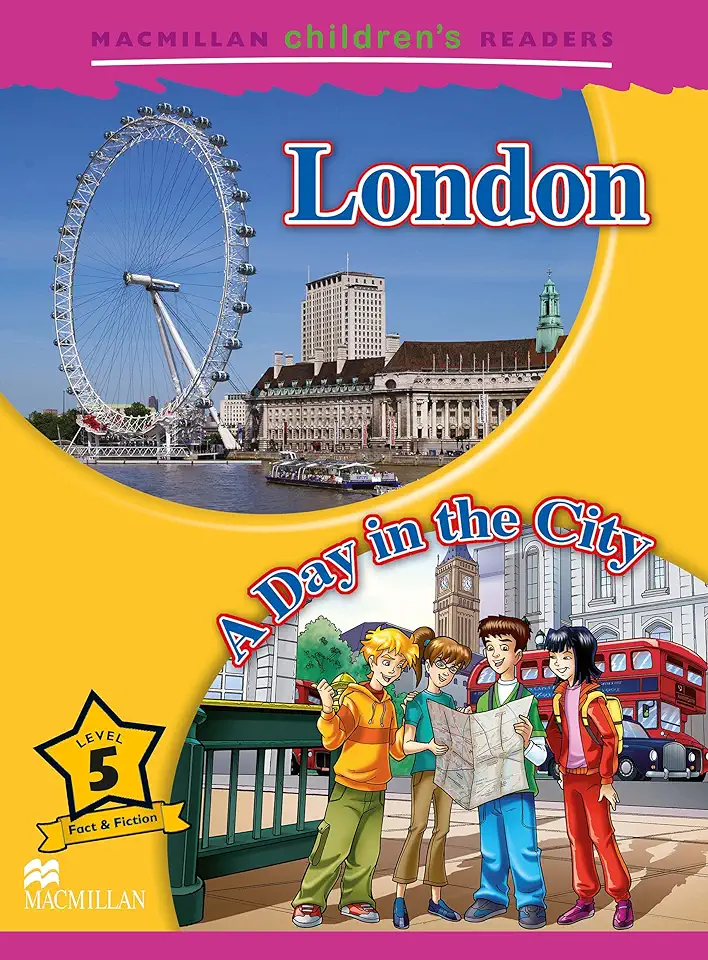 Capa do Livro London - a Day in the City - Level 5 - Mark Ormerod