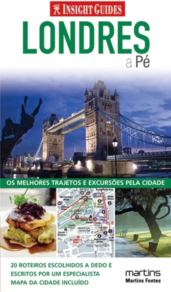 Capa do Livro Londres a Pé - Insight Guides