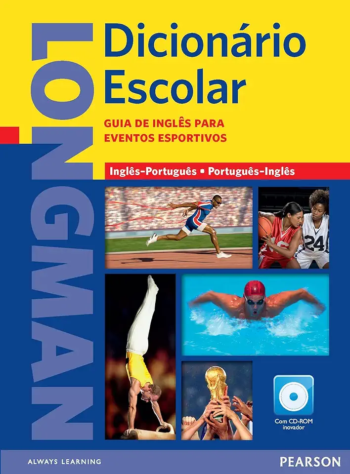 Capa do Livro Longman Dicionário Escolar Guia de Inglês Para Eventos Esportivos - Pearson