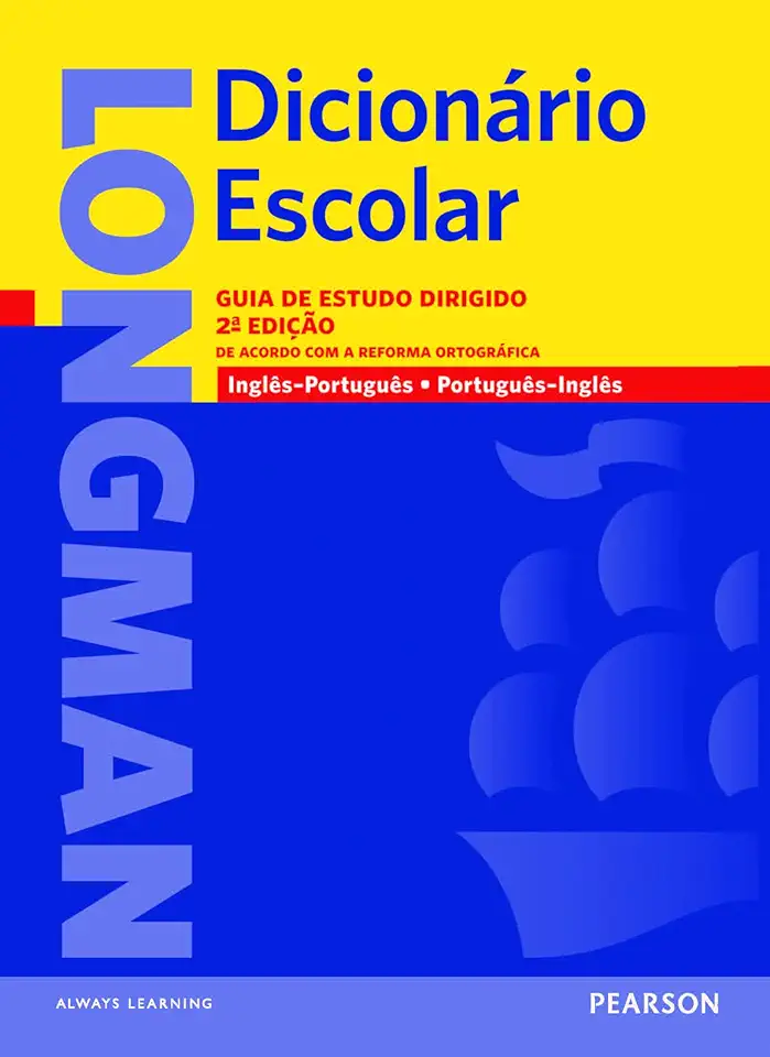 Capa do Livro Longman Dicionário Escolar Inglês/português; Português/inglês - Pearson Longman