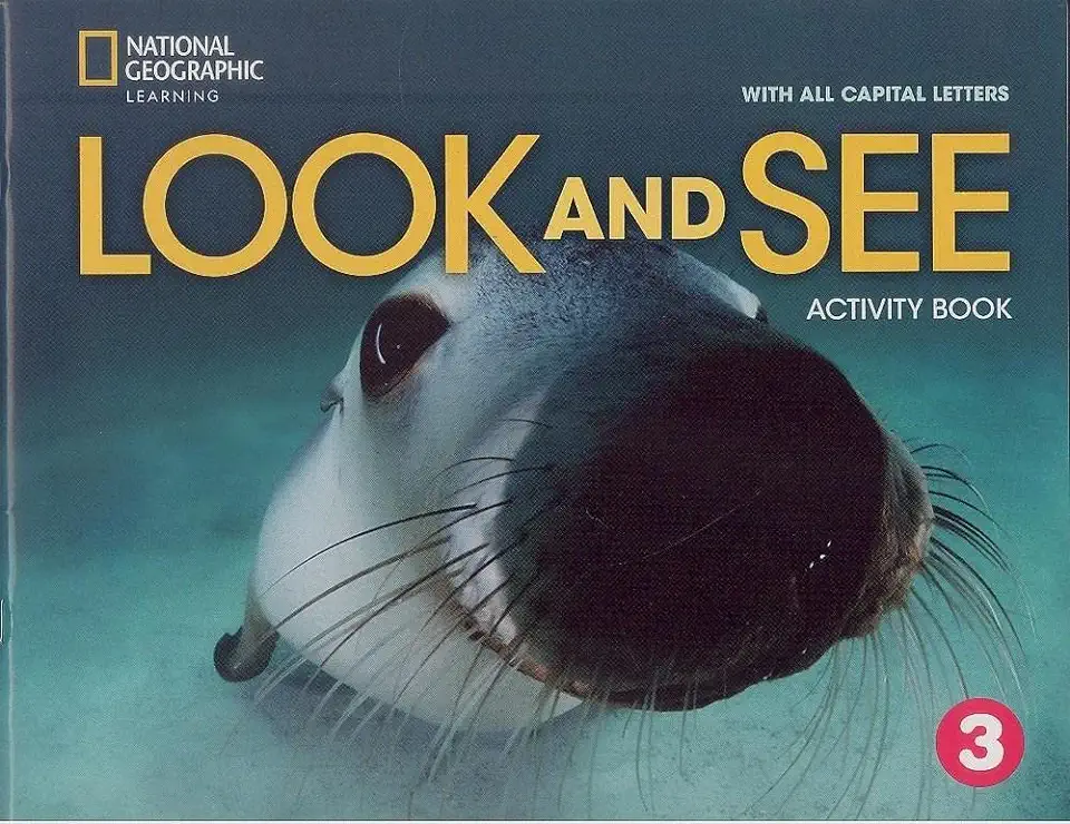 Capa do Livro Look And See 3 - Activity Book All Caps - Reed, Susannah