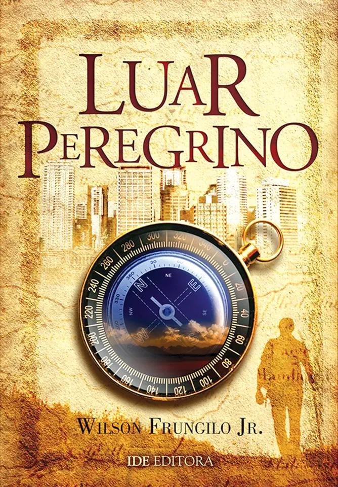 Capa do Livro Luar Peregrino - Wilson Frungilo Jr.