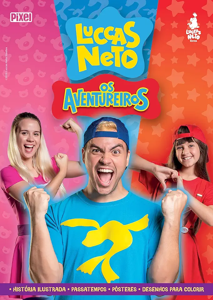 Capa do Livro Luccas Neto em Os Aventureiros - Luccas Neto