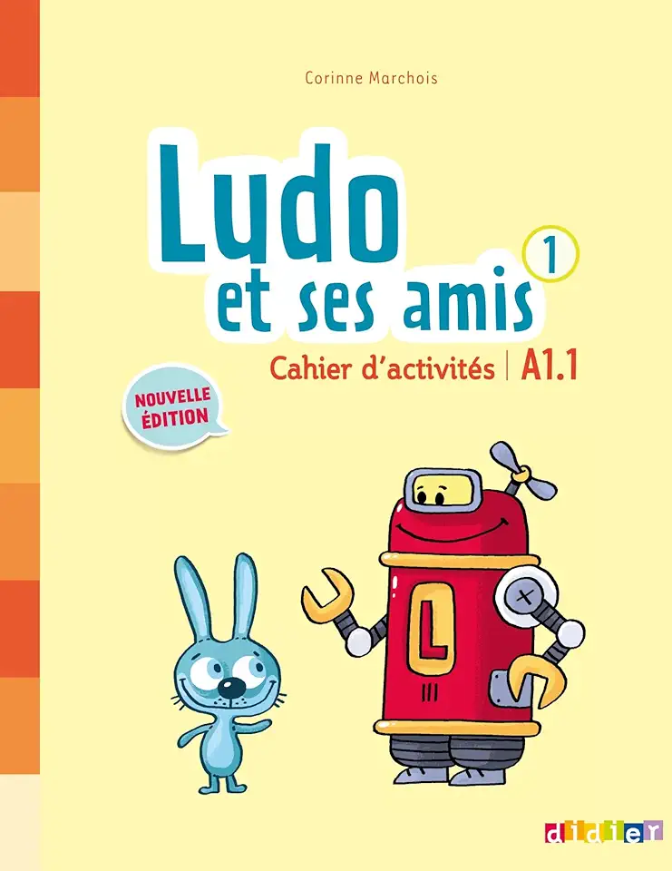 Capa do Livro Ludo et Ses Amis 1 - Cahier Dactivités - Corinne Marchois