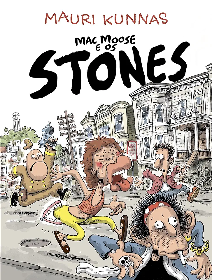 Capa do Livro MAC MOOSE E OS STONES - KUNNAS, MAURI