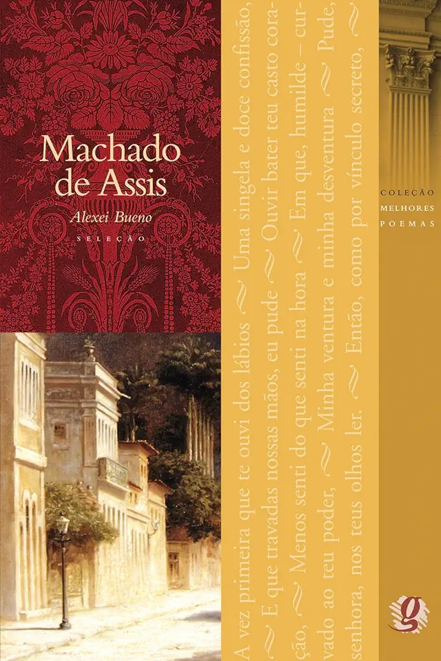 Capa do Livro Machado de Assis - Melhores Poemas - Alexei Bueno