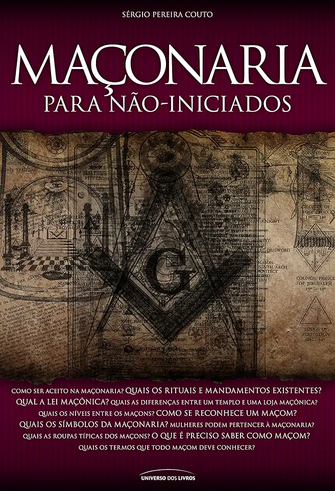 Capa do Livro Maçonaria para Não Iniciados - Sérgio Pereira Couto