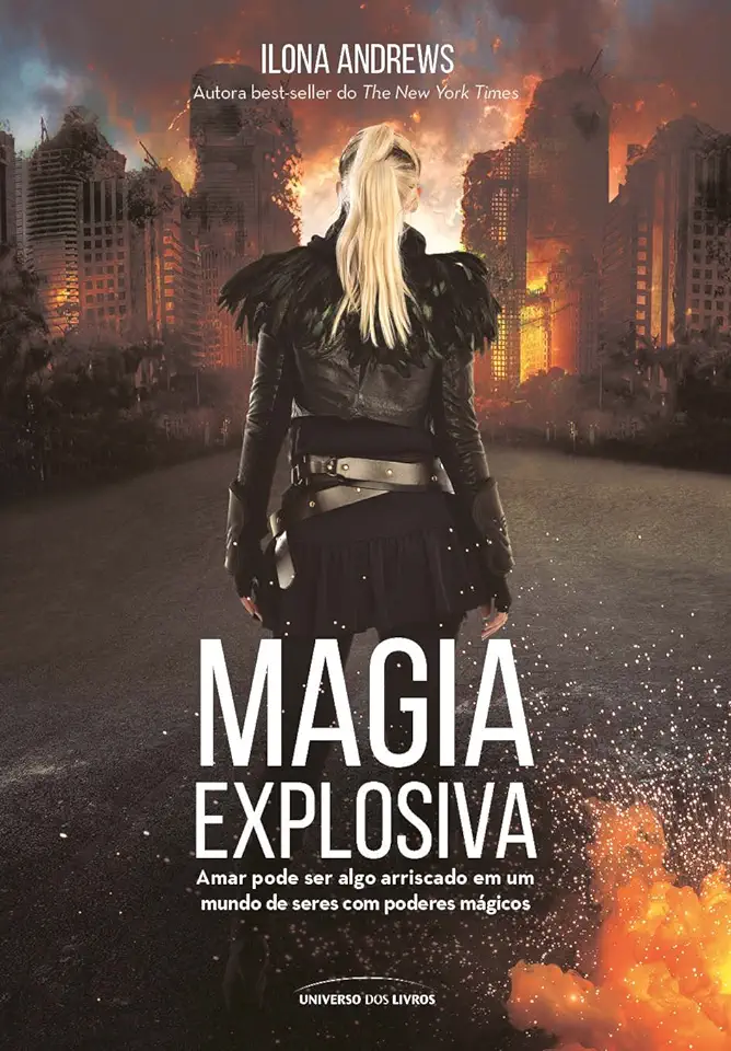 Capa do Livro Magia explosiva - Andrews, Ilona