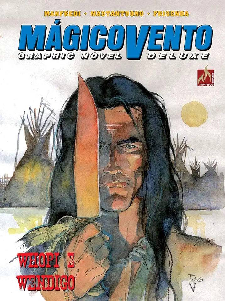 Capa do Livro Mágico Vento volume 04 - A Besta - Manfredi, Gianfranco