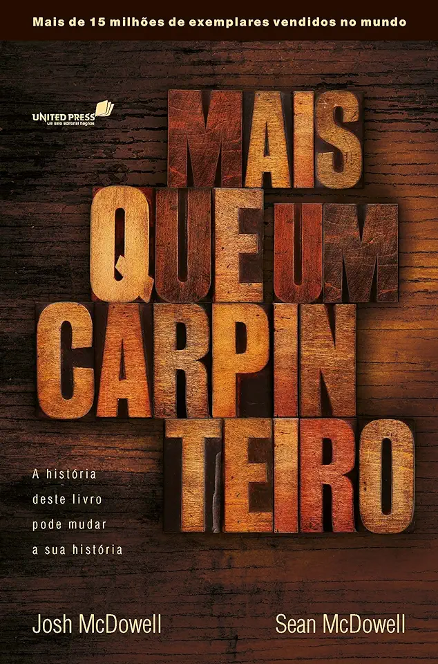 Capa do Livro Mais Que um Carpinteiro - Josh Mcdowell