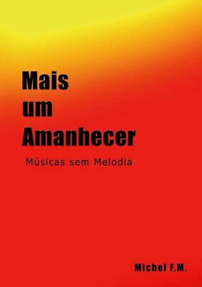 Capa do Livro Mais um Amanhecer - Michel F.M.