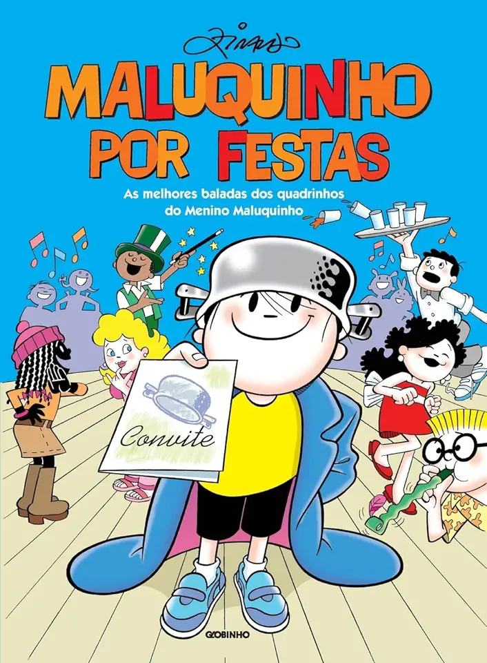 Capa do Livro Maluquinho por Festas - Ziraldo