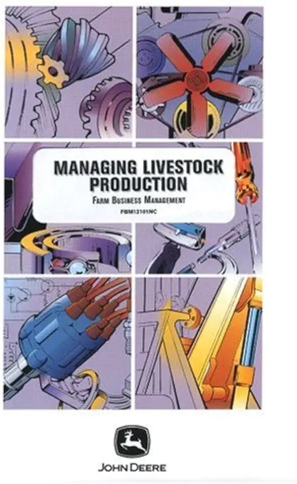 Capa do Livro Managing Livestock Production - John Deere