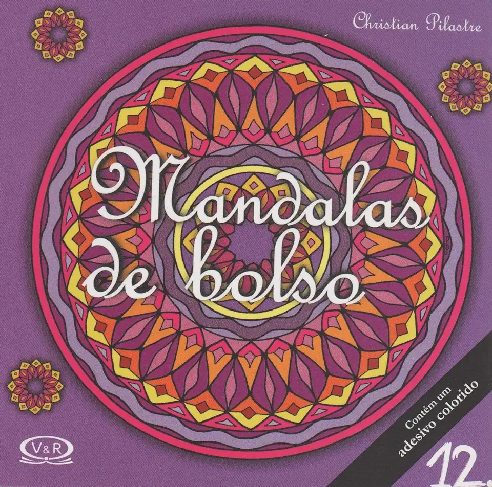 Capa do Livro Mandalas de bolso - vol. 12 - Pilastre, Christian