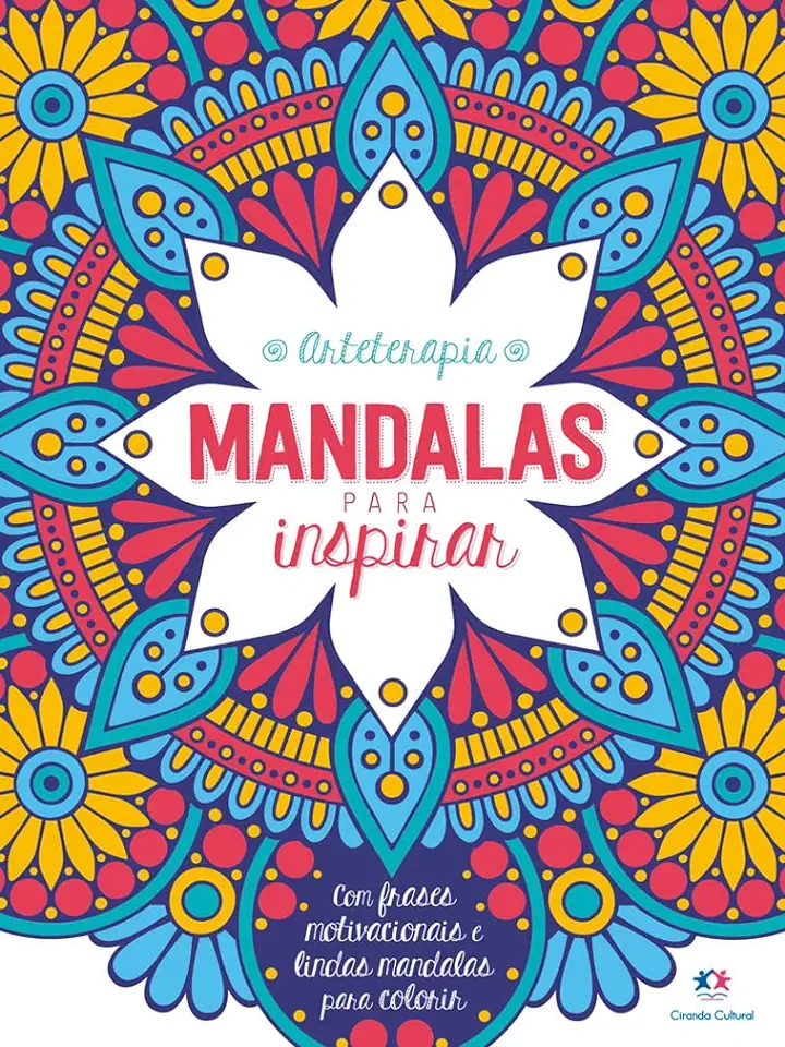 Capa do Livro Mandalas para Inspirar - -