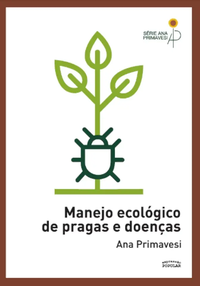 Capa do Livro Manejo Ecológico de Pragas e Doenças - Ana Primavesi