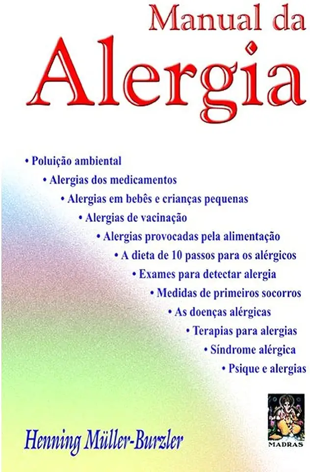 Capa do Livro Manual da Alergia - Henning Müller-burzler