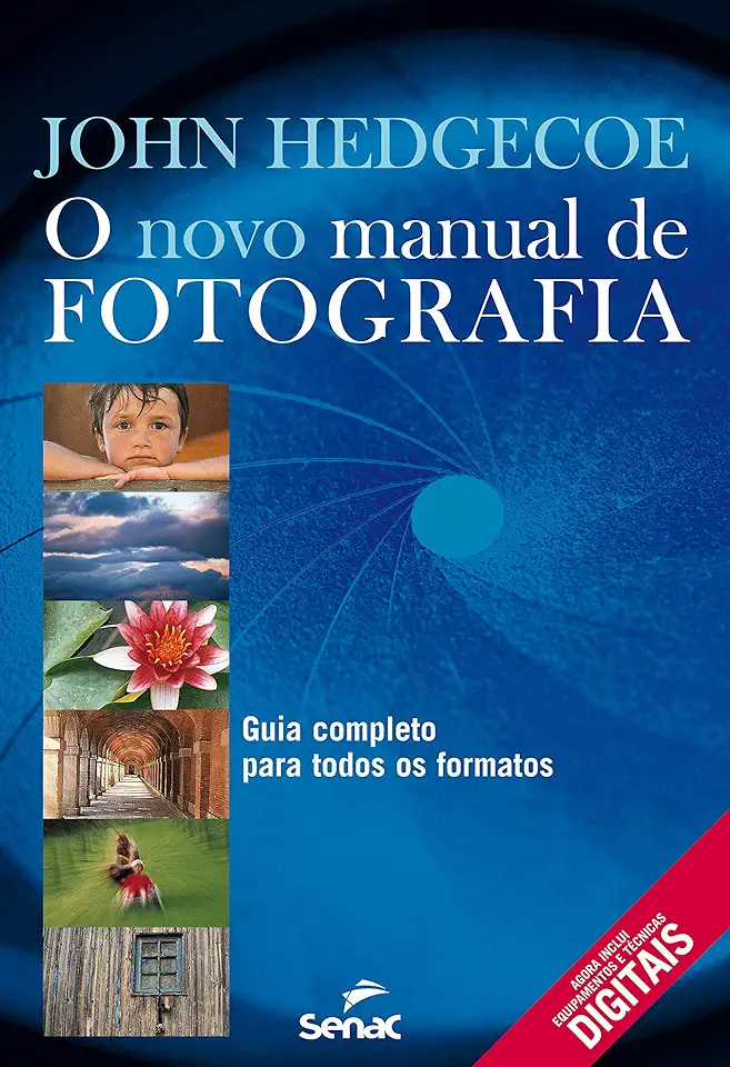 Capa do Livro Manual das Tecnicas Fotograficas - John Hedgecoe