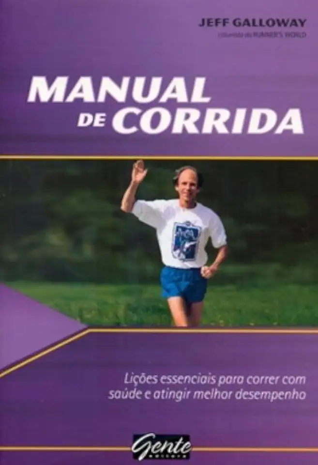 Capa do Livro Manual de Corrida - Jeff Galloway