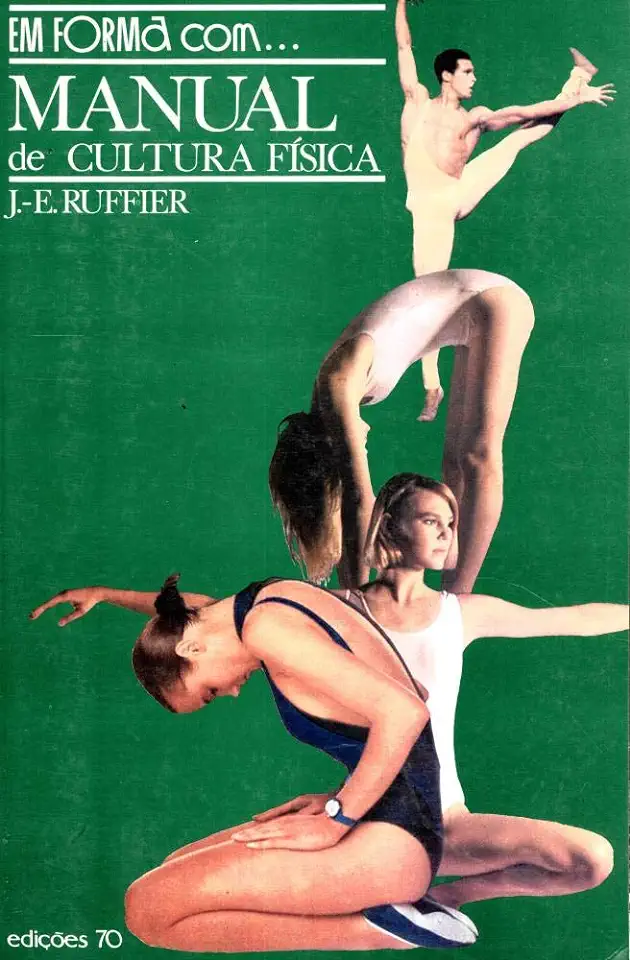 Capa do Livro Manual de Cultura Física - J. E. Ruffier