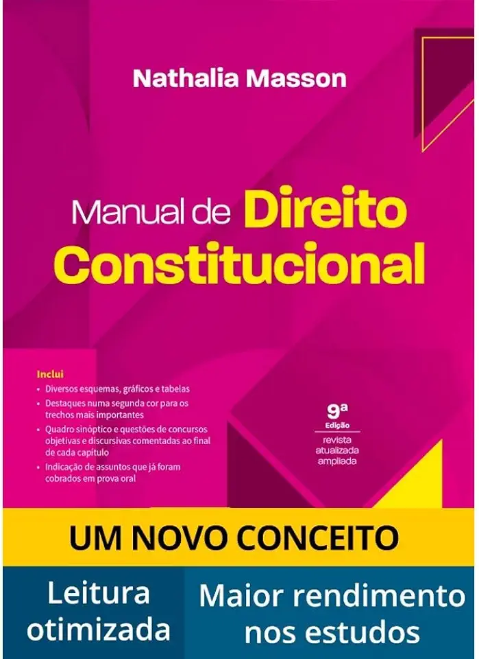 Capa do Livro Manual de Direito Constitucional - Denise Vargas