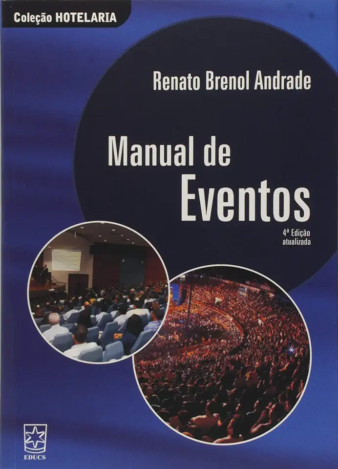 Capa do Livro Manual de Eventos - Renato Brenol Andrade