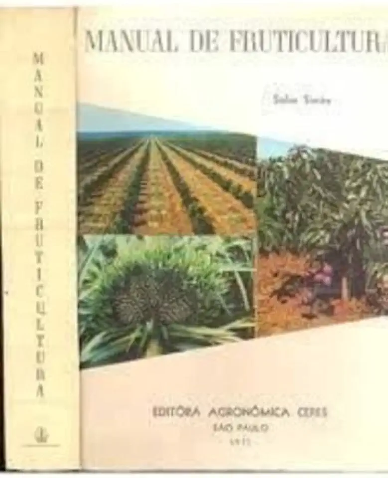 Capa do Livro Manual de Fruticultura - Salim Simão