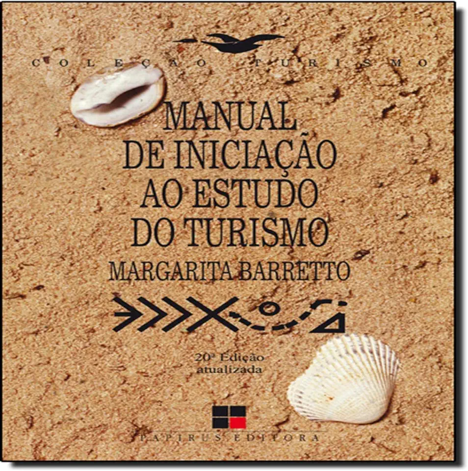 Capa do Livro Manual de Iniciação ao Estudo do Turismo - Margarita Barretto