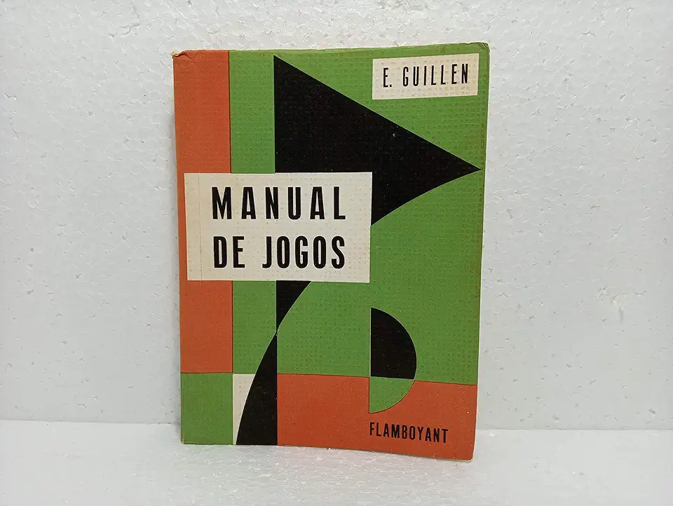 Capa do Livro Manual de Jogos - E. Guillen