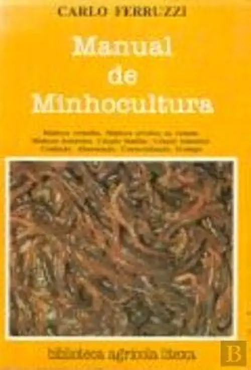 Capa do Livro Manual de Minhocultura - Carlo Ferruzzi