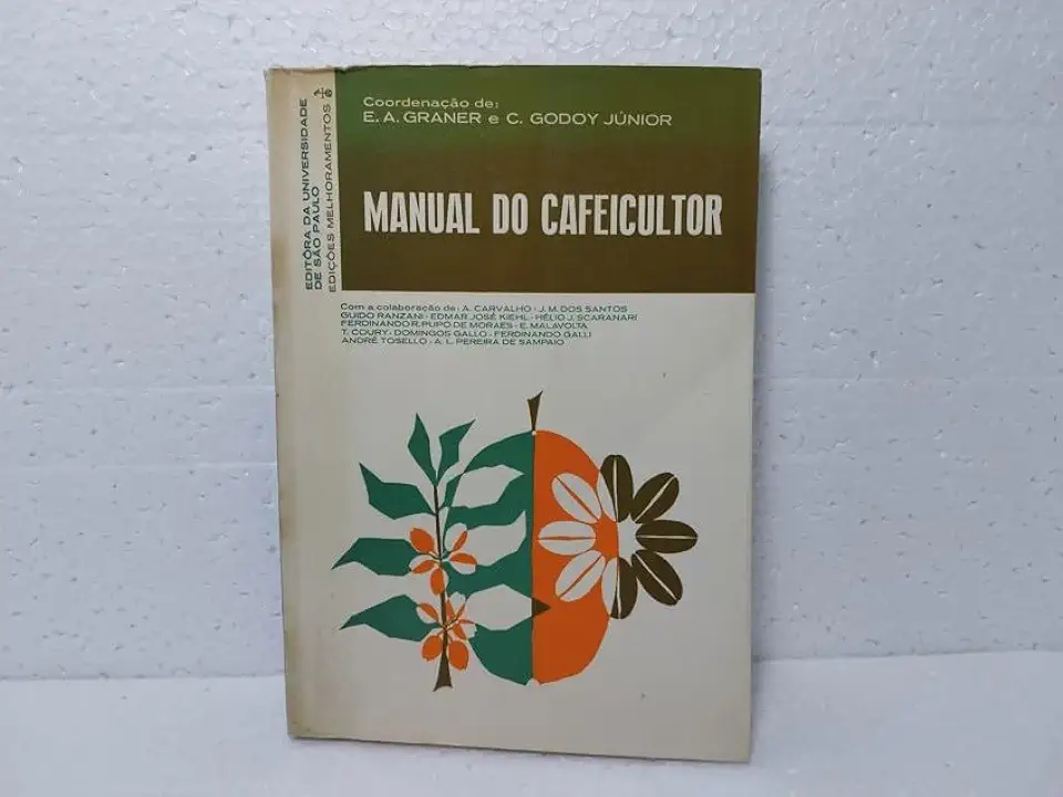 Capa do Livro Manual do Cafeicultor - E. A. Graner e C. Godoy Júnior