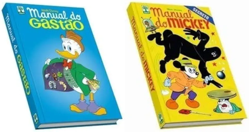 Capa do Livro Manual do Gastão - Walt Disney