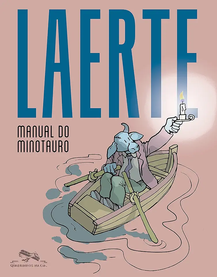 Capa do Livro Manual do minotauro - Laerte