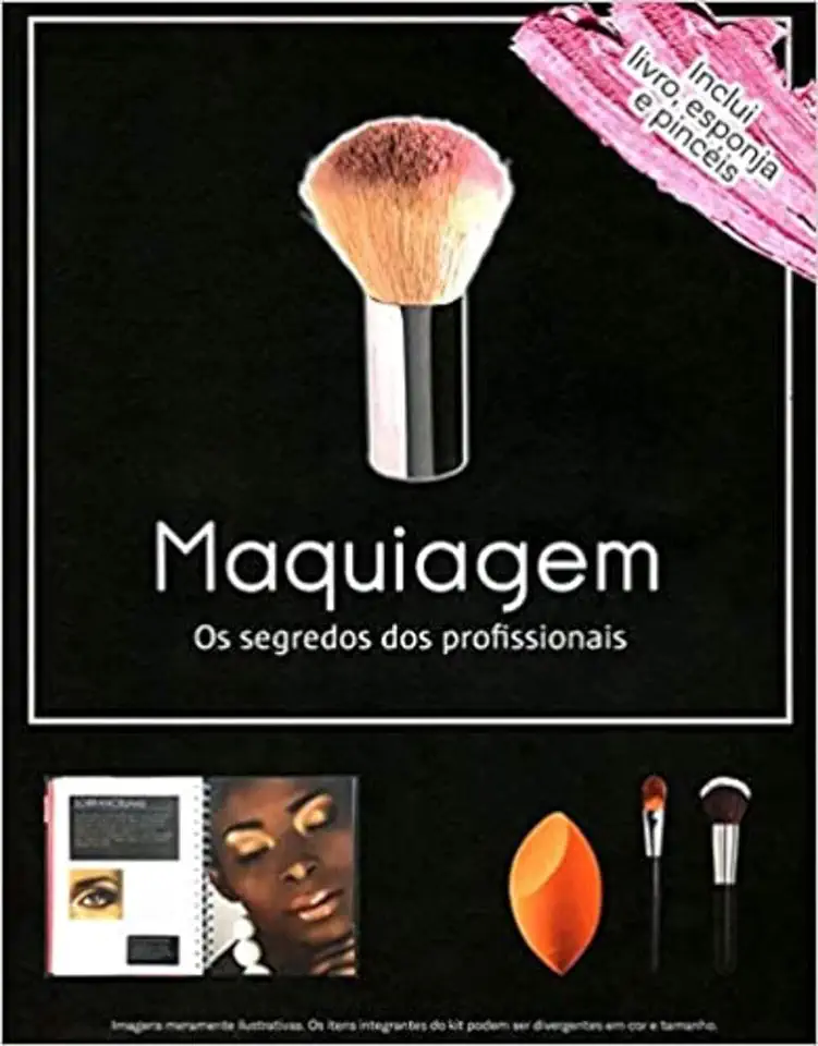 Capa do Livro Maquiagem os segredos dos profissionais (kit) - Quarto Publishing